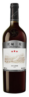 Greatwall, Three Star Merlot, Zhangjiakou, Hebei, China 2018